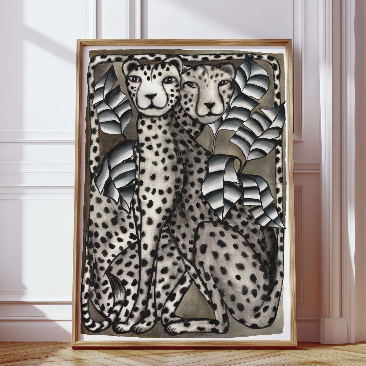 Leopard of Endless Horizons Art Print