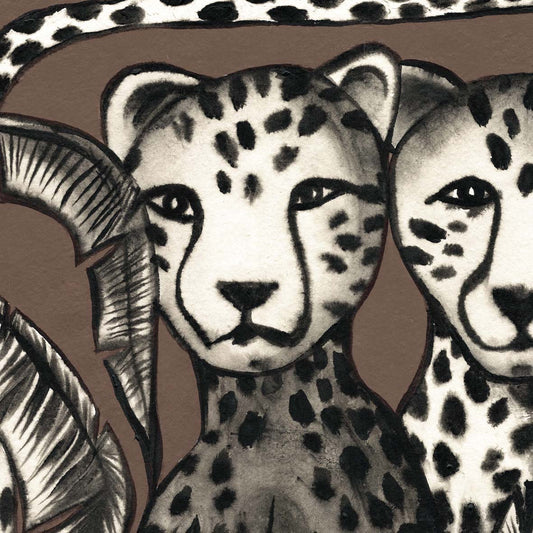 Mystic Leopard Art Print