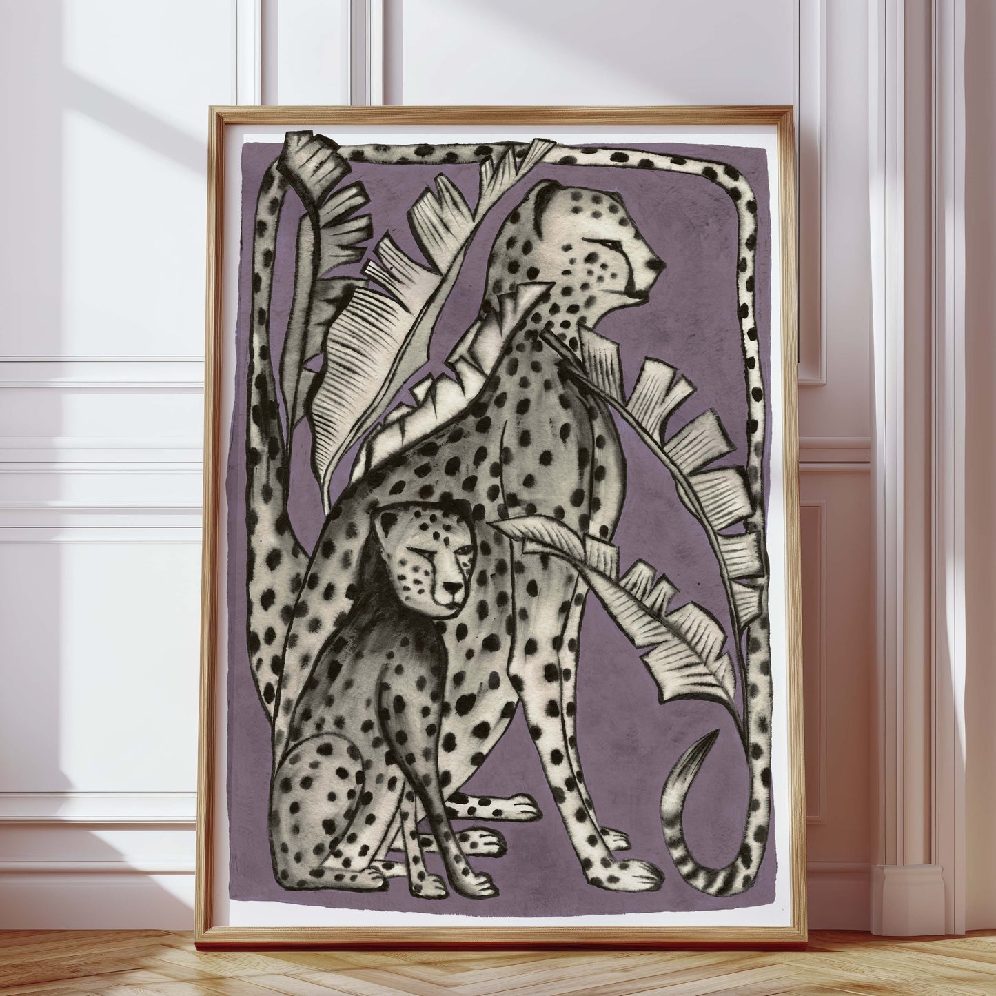 Leopard Nyx Art Print