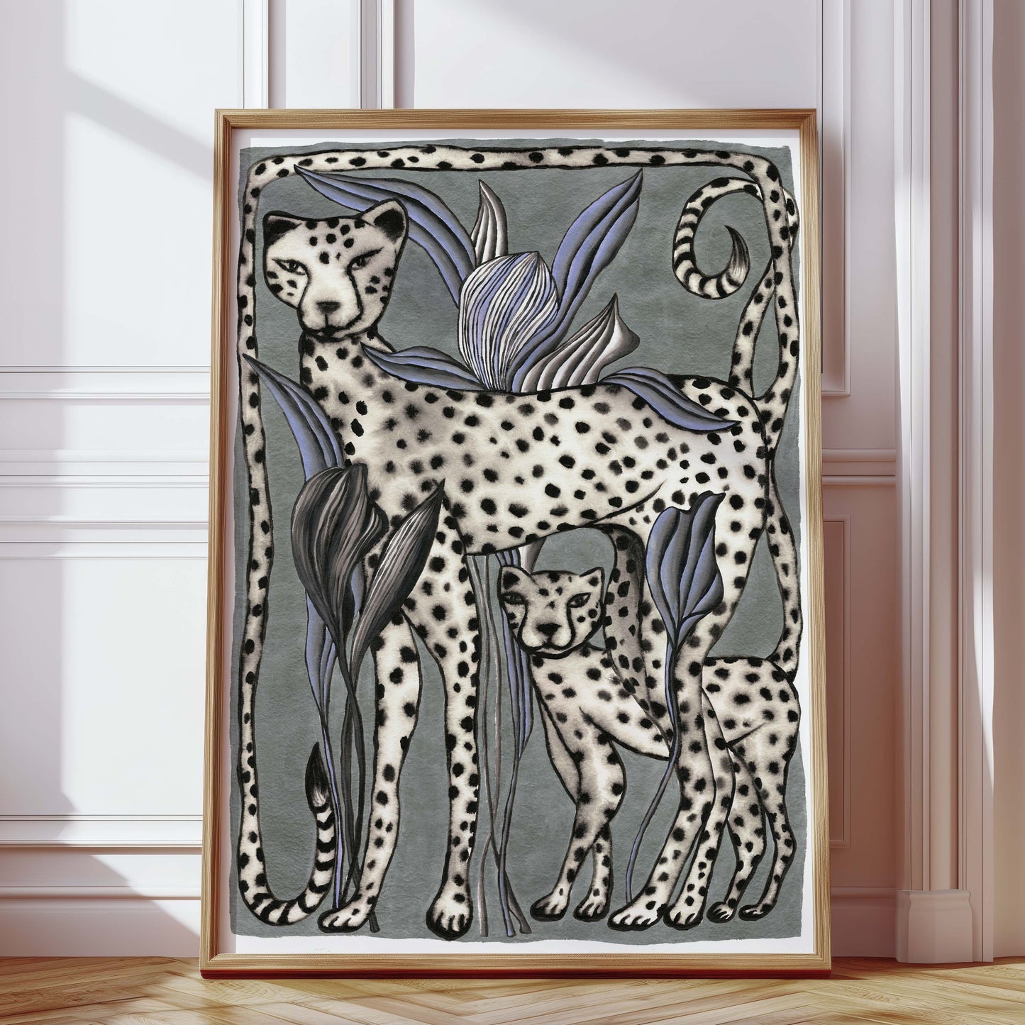 Leopard’s Haven Art Print